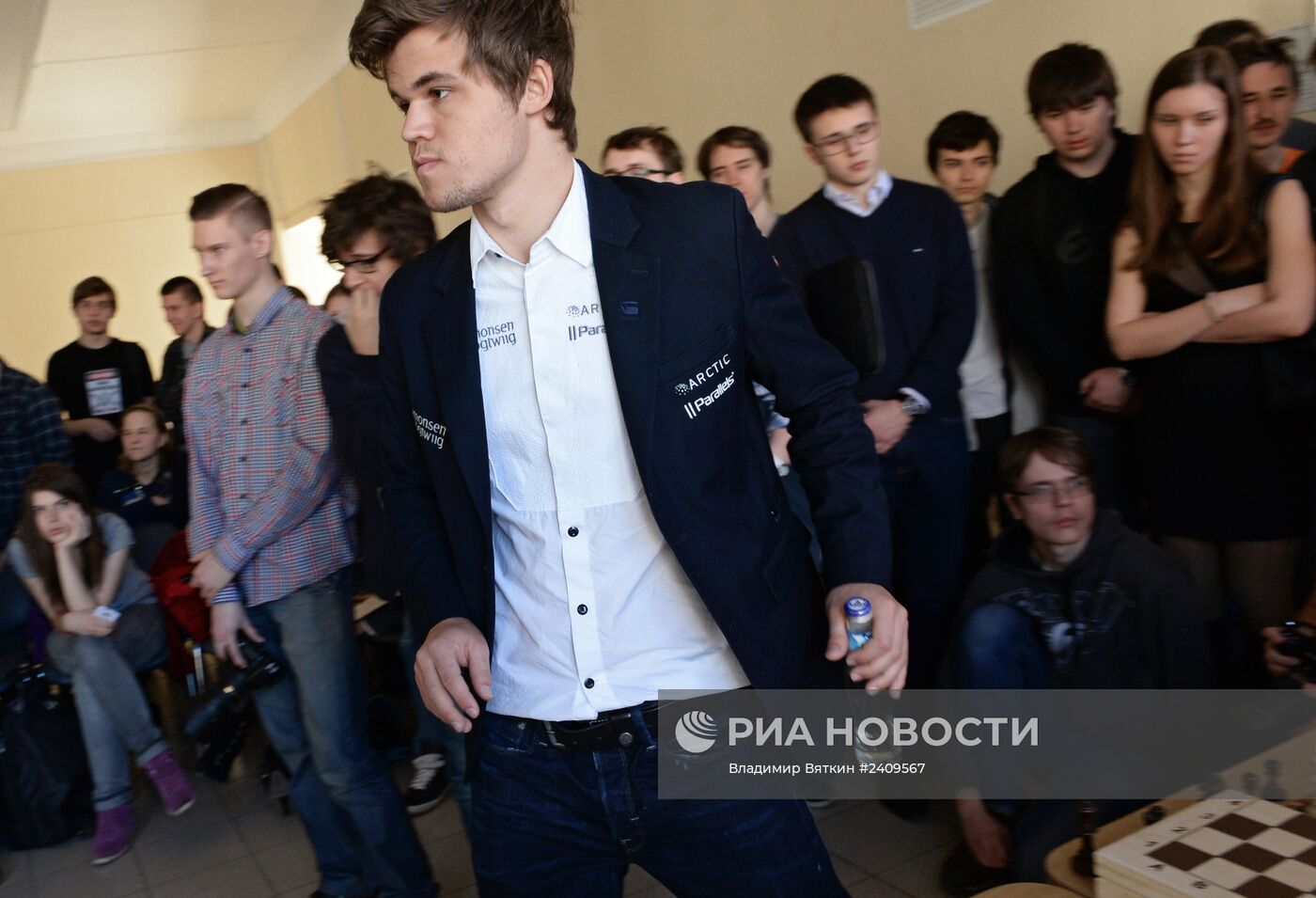 Чемпион мира по шахматам Магнус Карлсен посетил МФТИ