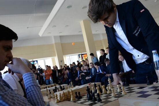 Чемпион мира по шахматам Магнус Карлсен посетил МФТИ