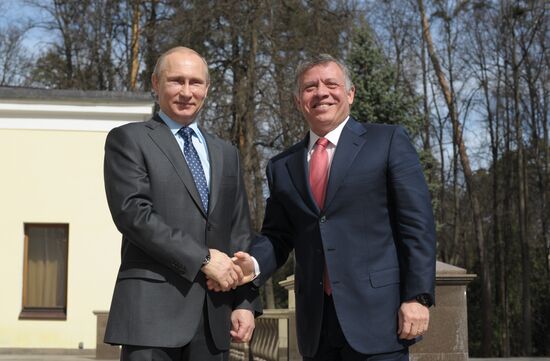 Встреча В.Путина с королем Иордании Абдаллой II