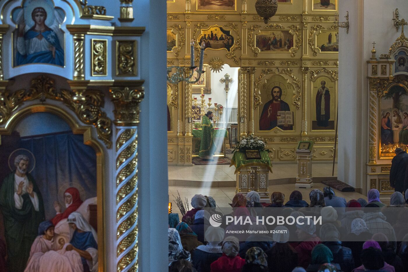 Вербное воскресенье в регионах России