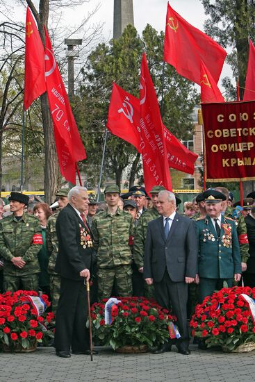 Праздничные мероприятия в честь 70-летия освобождения Симферополя