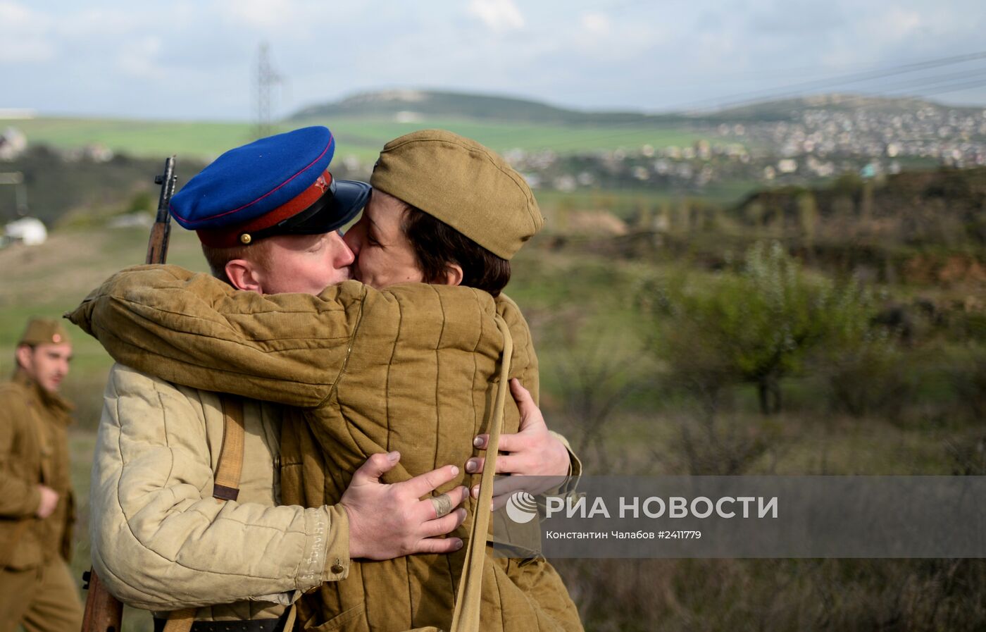 Военно-историческая реконструкция в честь 70-летия освобождения Симферополя