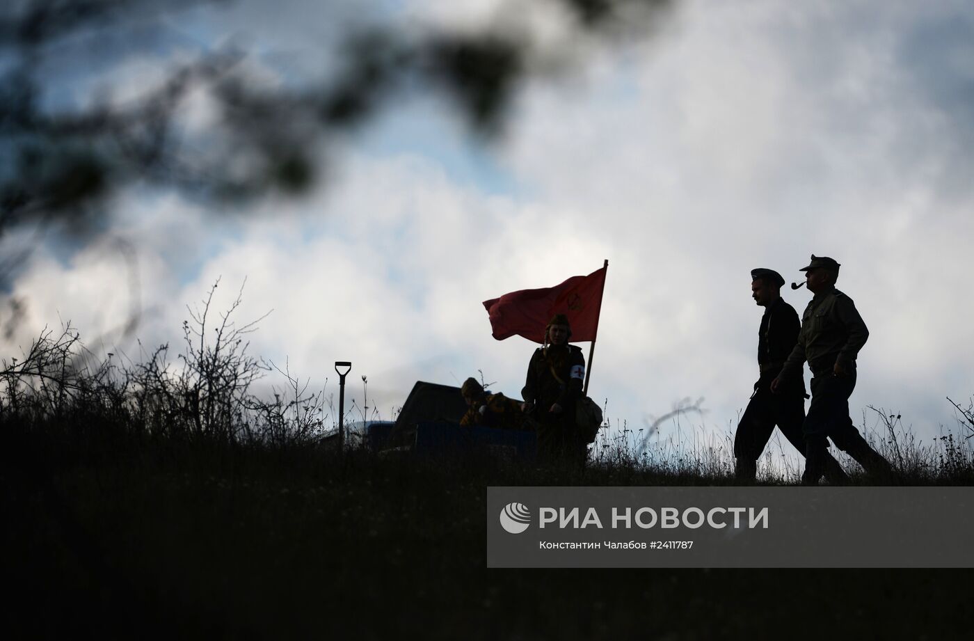 Военно-историческая реконструкция в честь 70-летия освобождения Симферополя