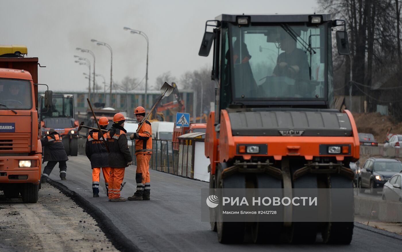 Реконструкция Дмитровского шоссе в Москве