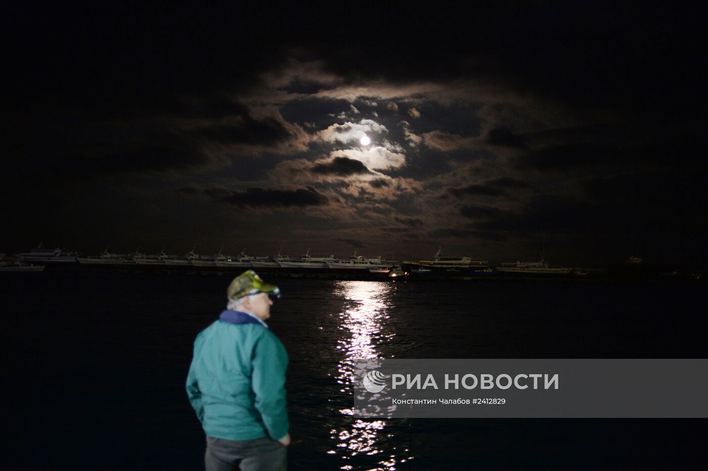 Вечерние виды Ялты