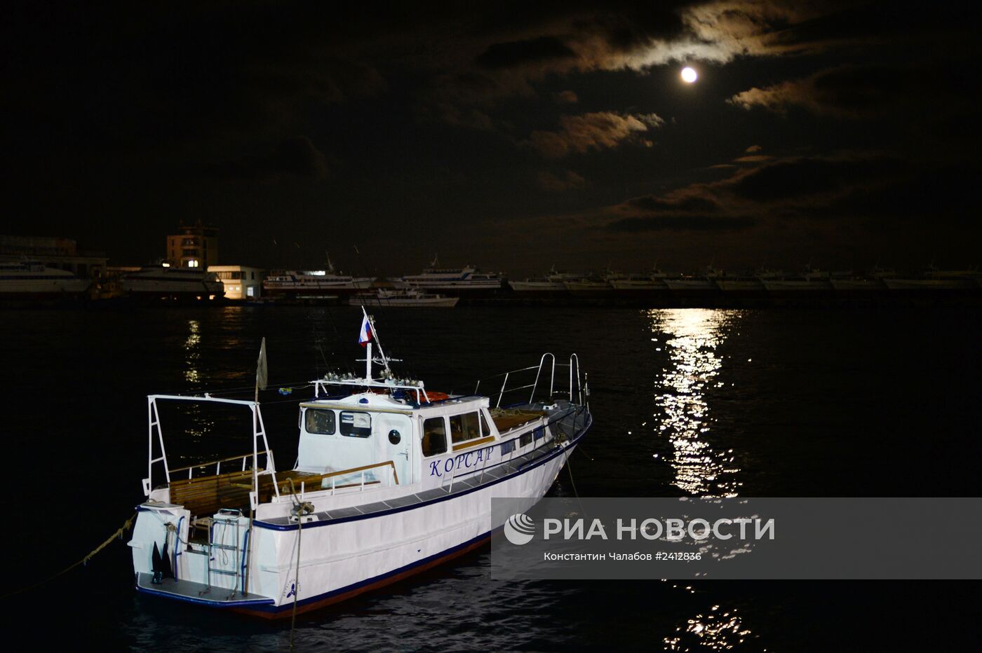 Вечерние виды Ялты