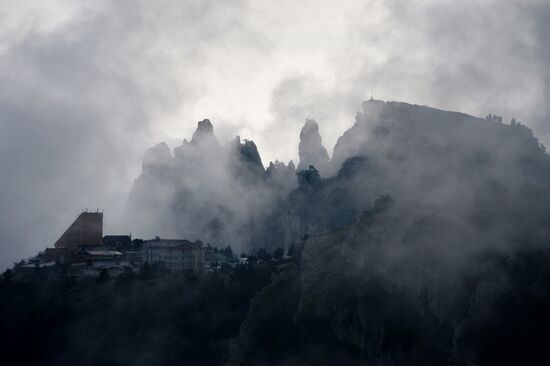 Вечерние виды Ялты