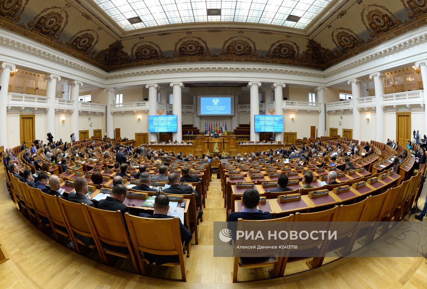 Пленарное заседание Межпарламентской Ассамблеи СНГ