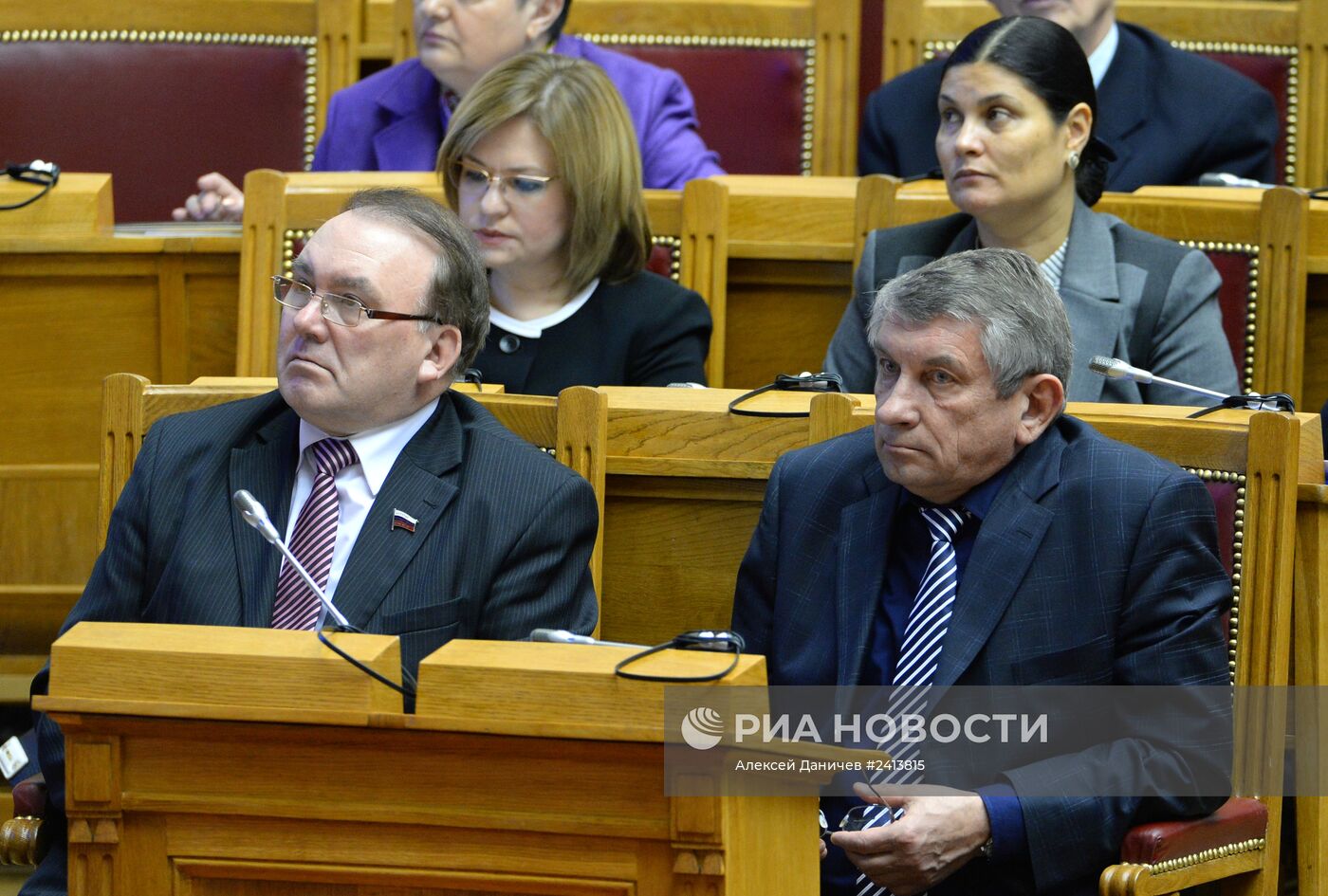 Пленарное заседание Межпарламентской Ассамблеи СНГ