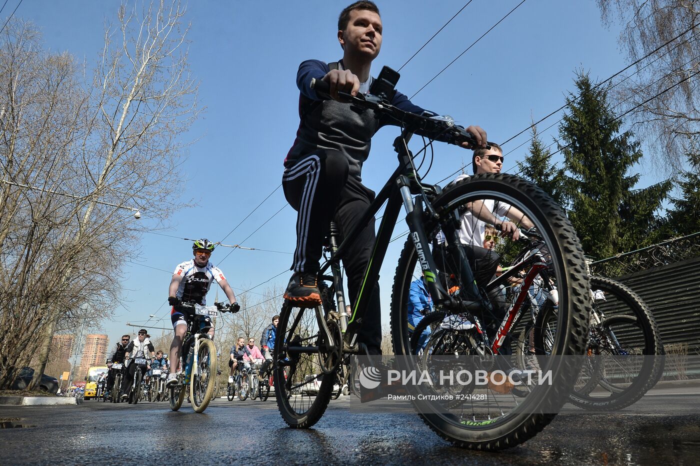 Открытие "Велосезона - 2014" в Москве