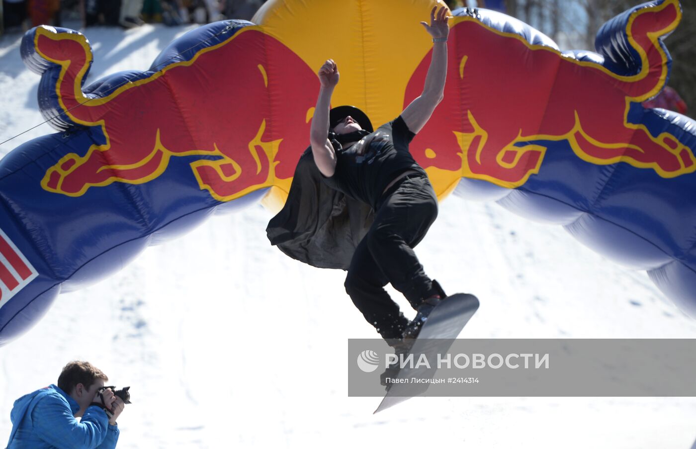 Соревнования Red Bull Jump & Freeze в Екатеринбурге