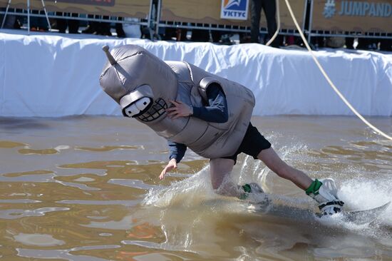 Соревнования Red Bull Jump & Freeze в Екатеринбурге