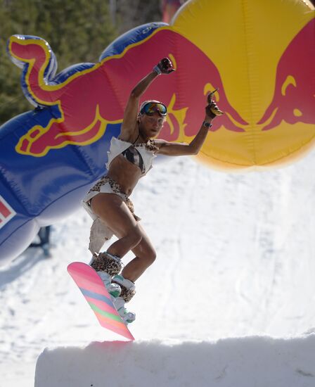 Соревнования Red Bull Jump & Freeze в Екатеринбурге