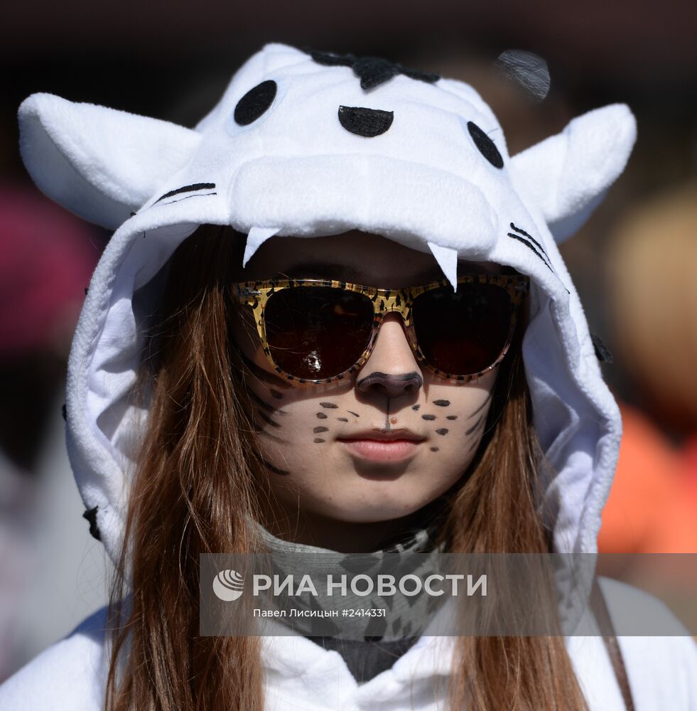 Соревнования Red Bull Jump & Freeze в Екатеринбурге