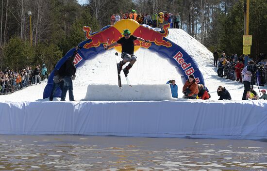 Соревнования Red Bull Jump & Freeze в Екатеринбурге