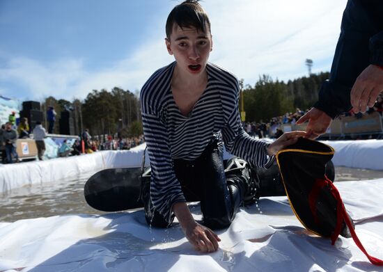 Соревнования Red Bull Jump & Freeze в Екатеринбурге