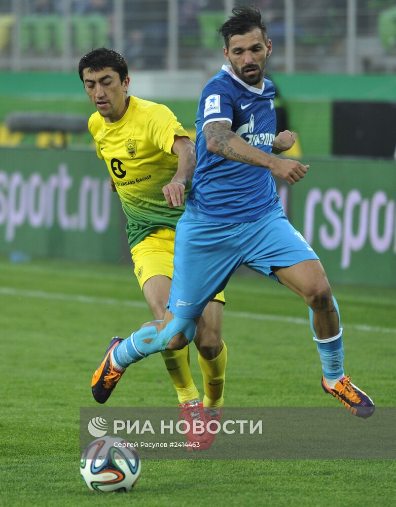 Футбол. РФПЛ. Матч "Анжи" - "Зенит"