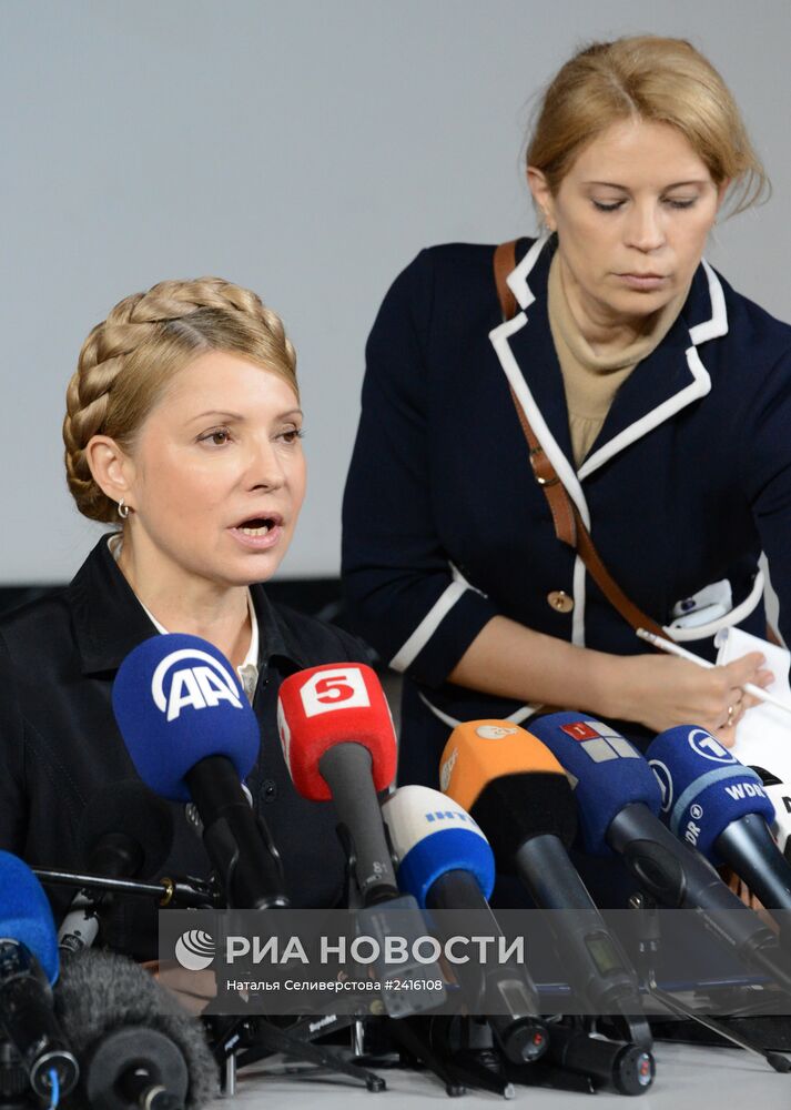 Пресс-конференция Юлия Тимошенко в Донецке