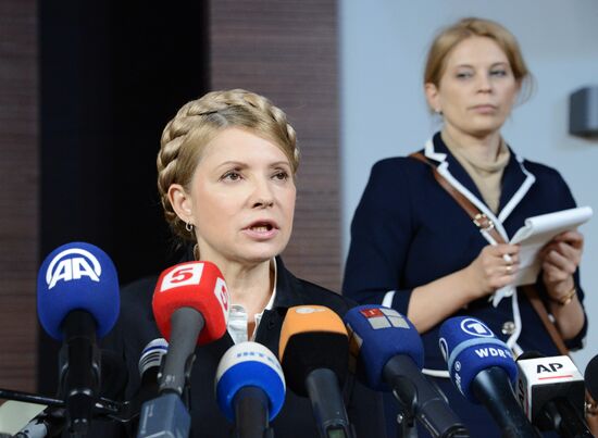 Пресс-конференция Юлии Тимошенко в Донецке