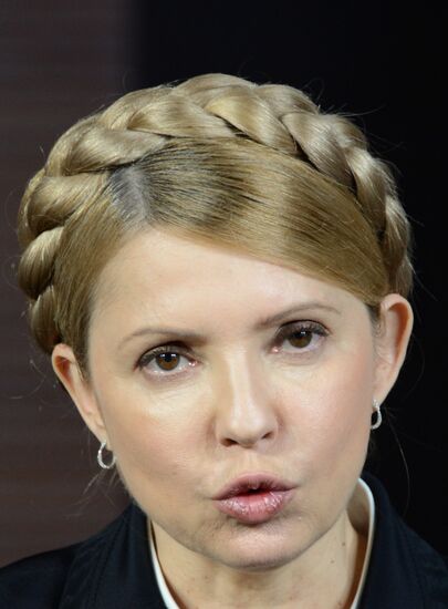 Пресс-конференция Юлии Тимошенко в Донецке