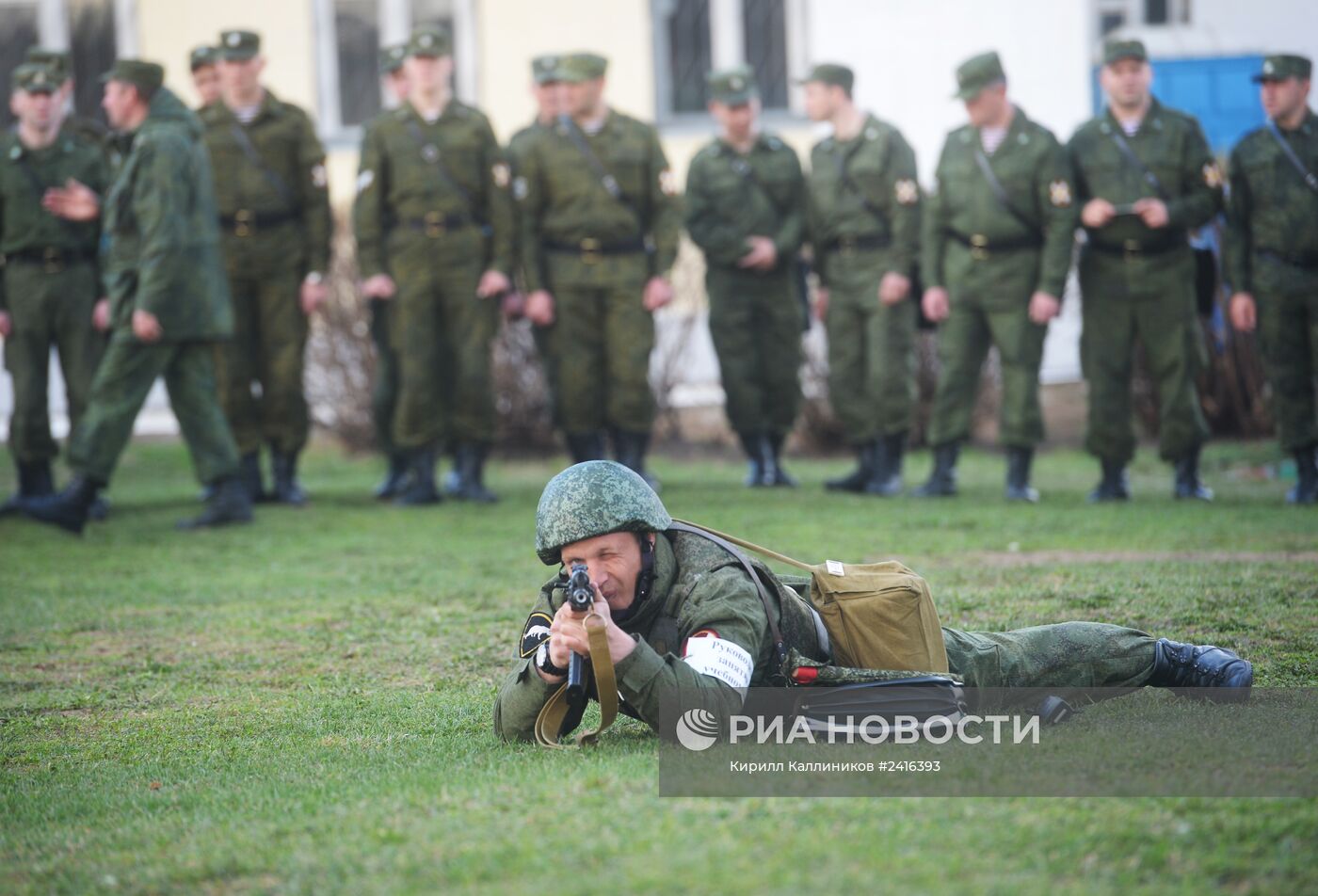 Комплексное практическое занятие с представителями воинских частей России