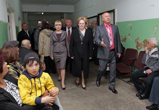 Министр здравоохранения РФ Вероника Скворцова посетила Крым