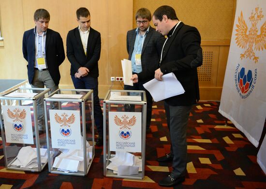 Выборы в Исполком Российского футбольного союза