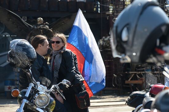 Открытие мотоциклетного сезона в Москве