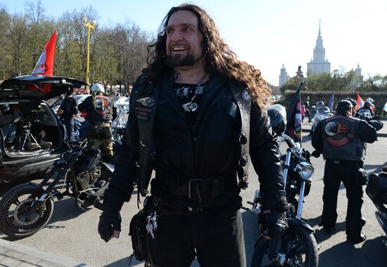 Открытие мотоциклетного сезона в Москве