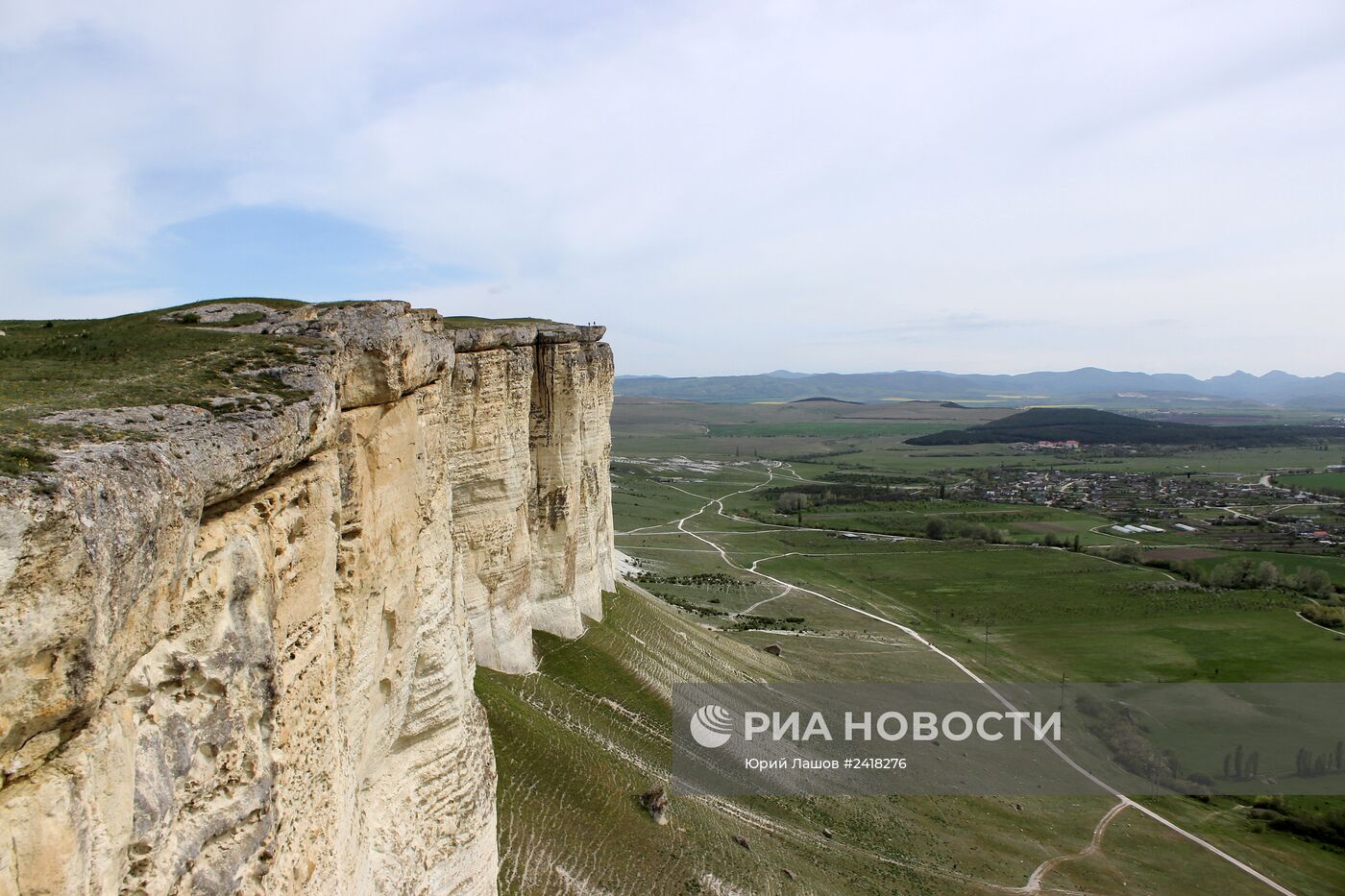 Белая скала в Белогорском районе Крыма