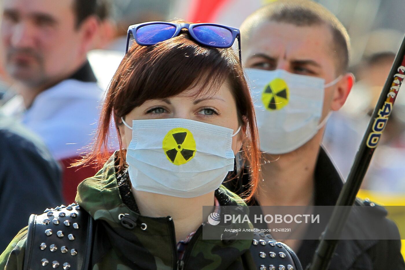 Шествие белорусской оппозиции, посвященное годовщине аварии на Чернобыльской АЭС
