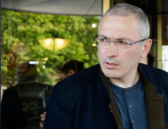 М. Ходорковский встретился с журналистами в Донецке