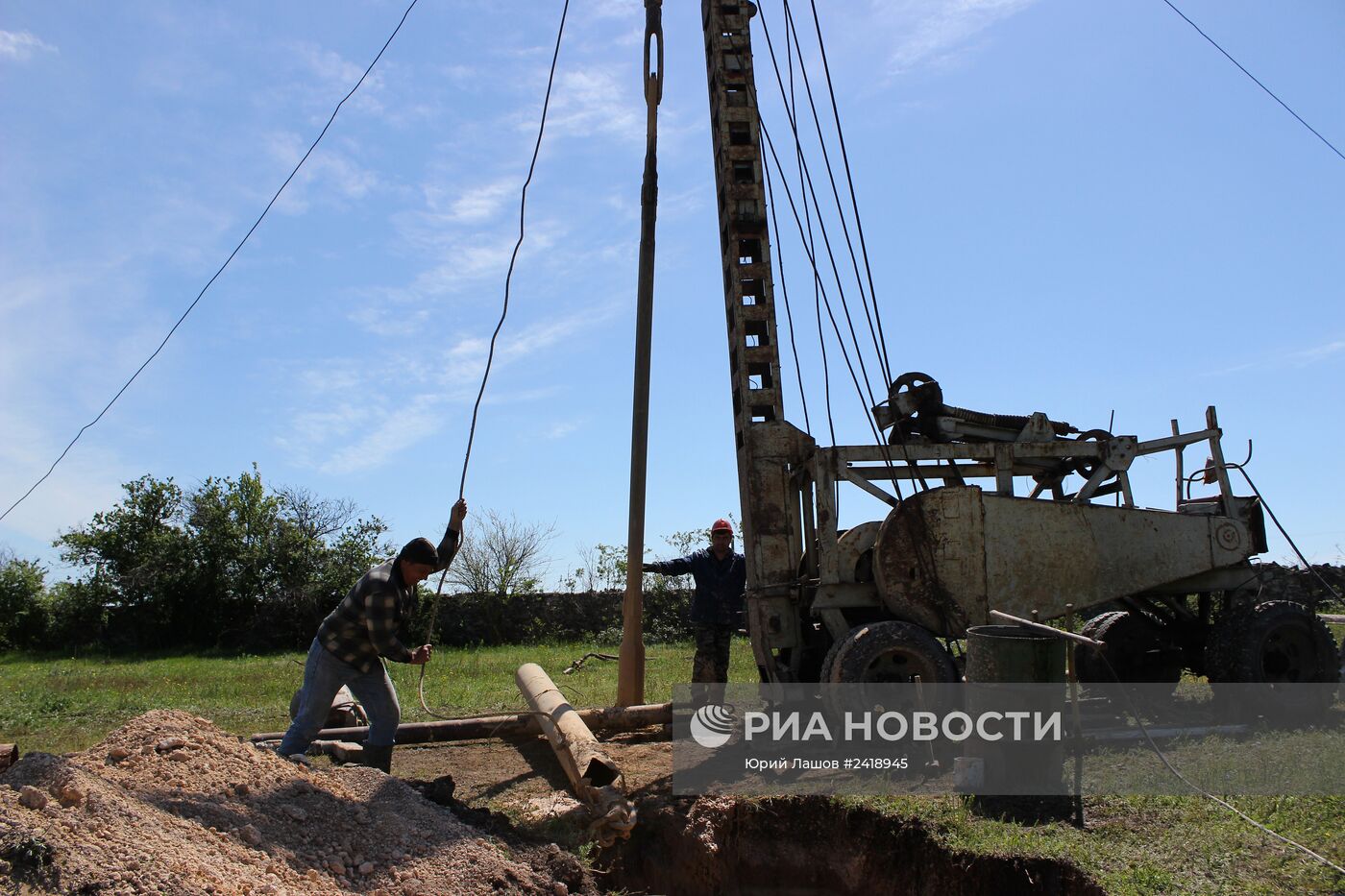 Ситуация с пресной водой в Крыму