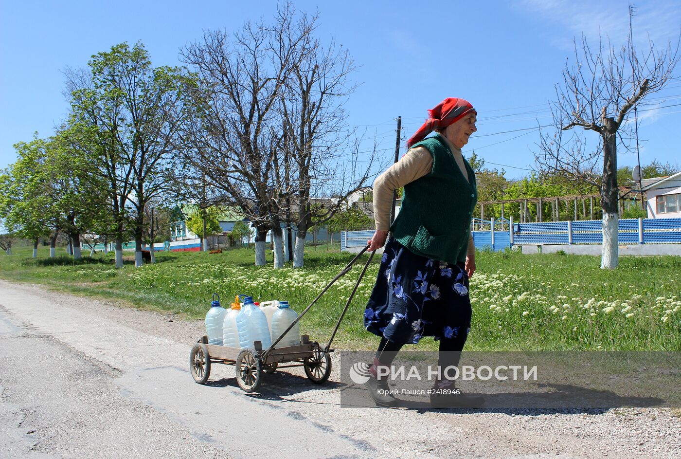 Ситуация с пресной водой в Крыму