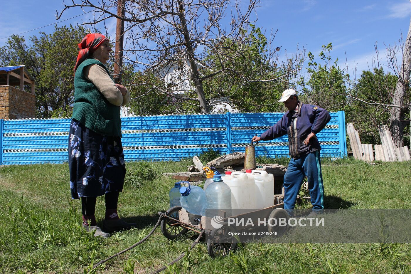 Ситуация с пресной водой в Крыму