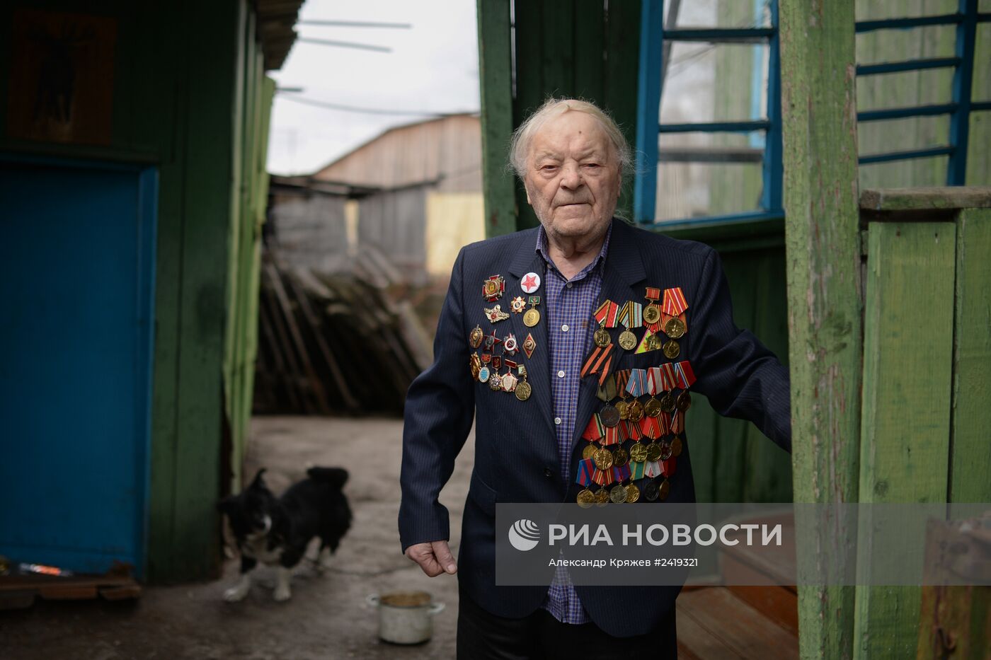 Ветераны Великой Отечественной войны поселка Коченево Новосибирской области