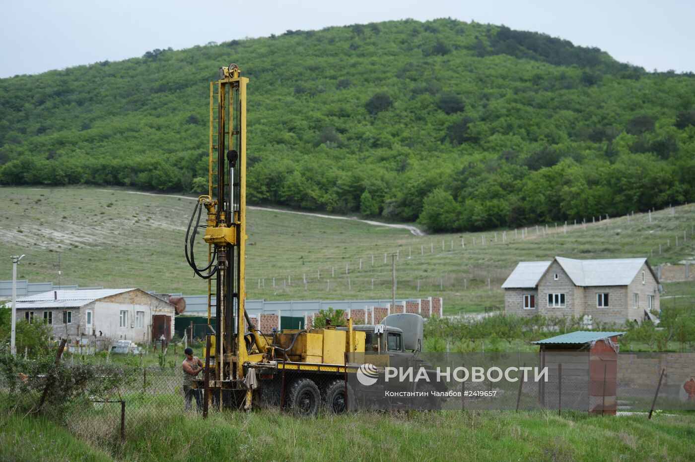 Бурение скважин для добычи воды в частном секторе Крыма