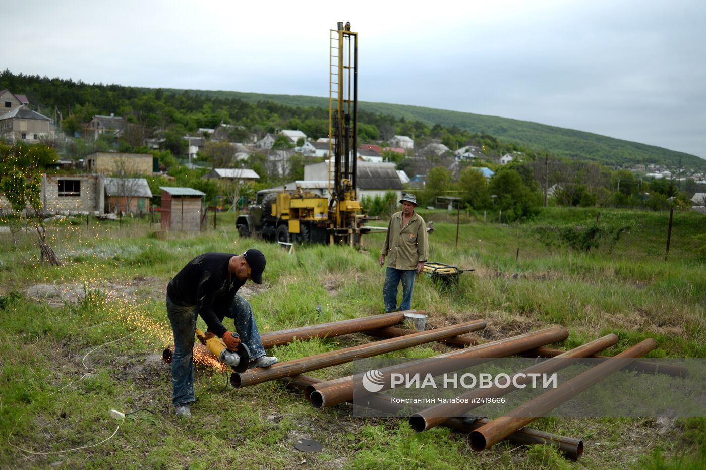 Бурение скважин для добычи воды в частном секторе Крыма