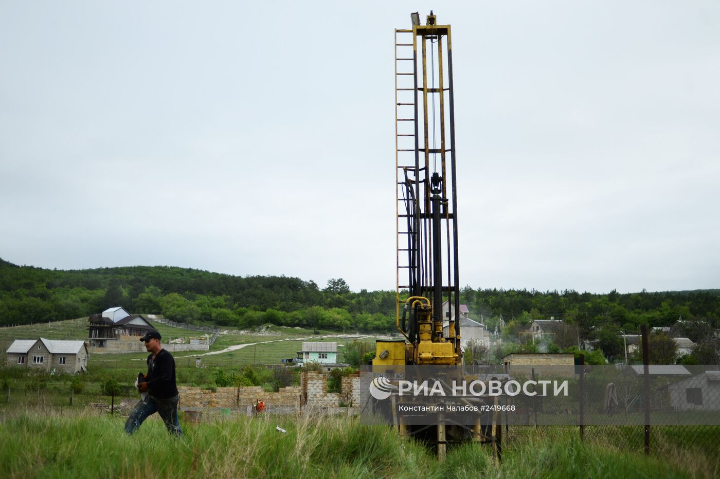 Бурение скважин для добычи воды в частном секторе Крыма