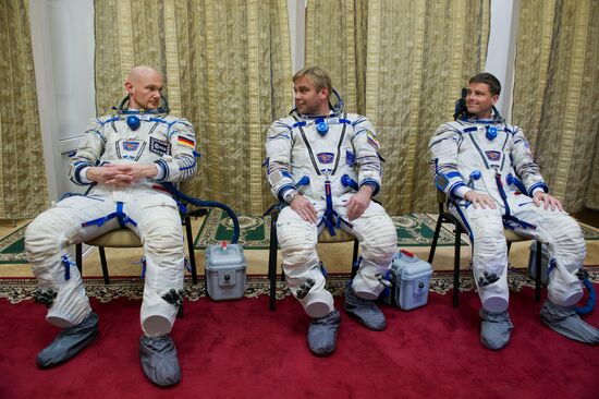 Тренировка основного экипажа 40/41-й экспедиции на МКС