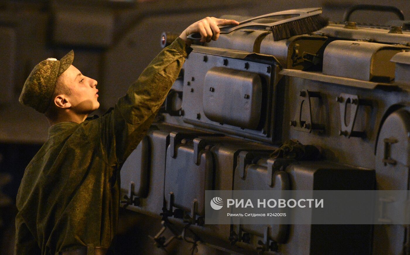 Репетиция военного парада на Красной площади в Москве
