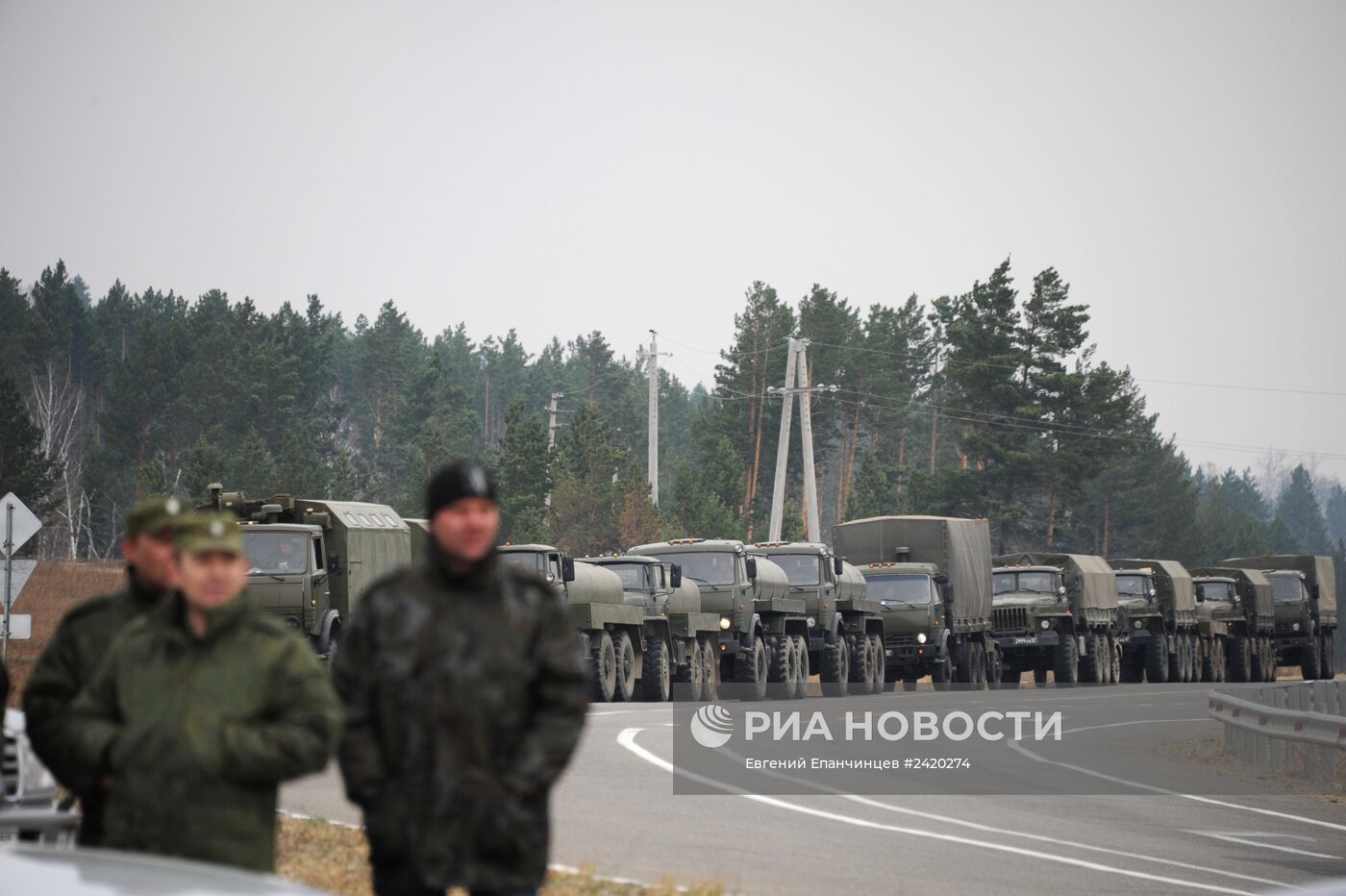 Ликвидация последствий пожара в воинской части в Забайкальском крае