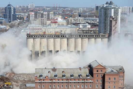 Снос заводских построек в Екатеринбурге