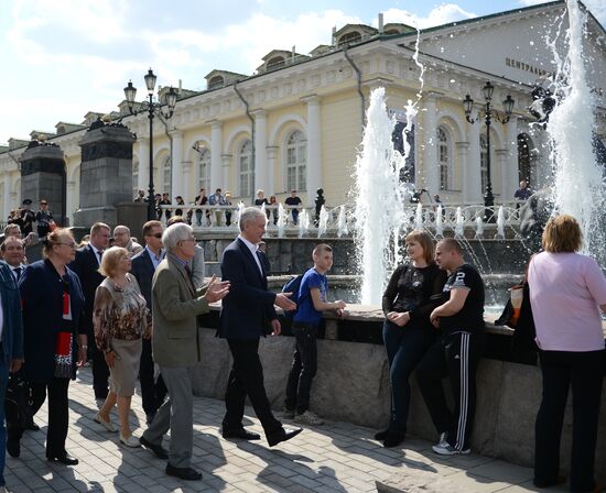 В Москве открылся сезон работы фонтанов