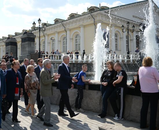 В Москве открылся сезон работы фонтанов