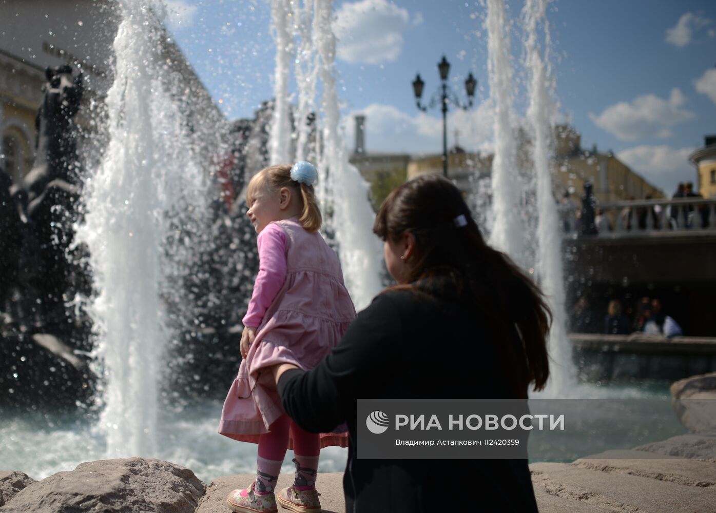 В Москве открылся сезон работы фонтанов