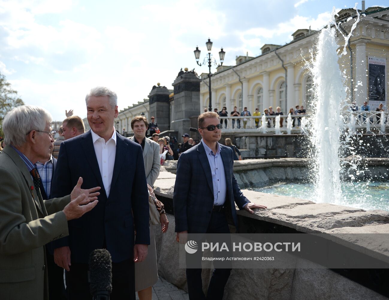 В Москве открылся сезон работы фонтанов