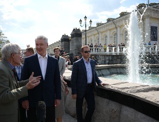 В Москве открылся сезон работы фонтанов