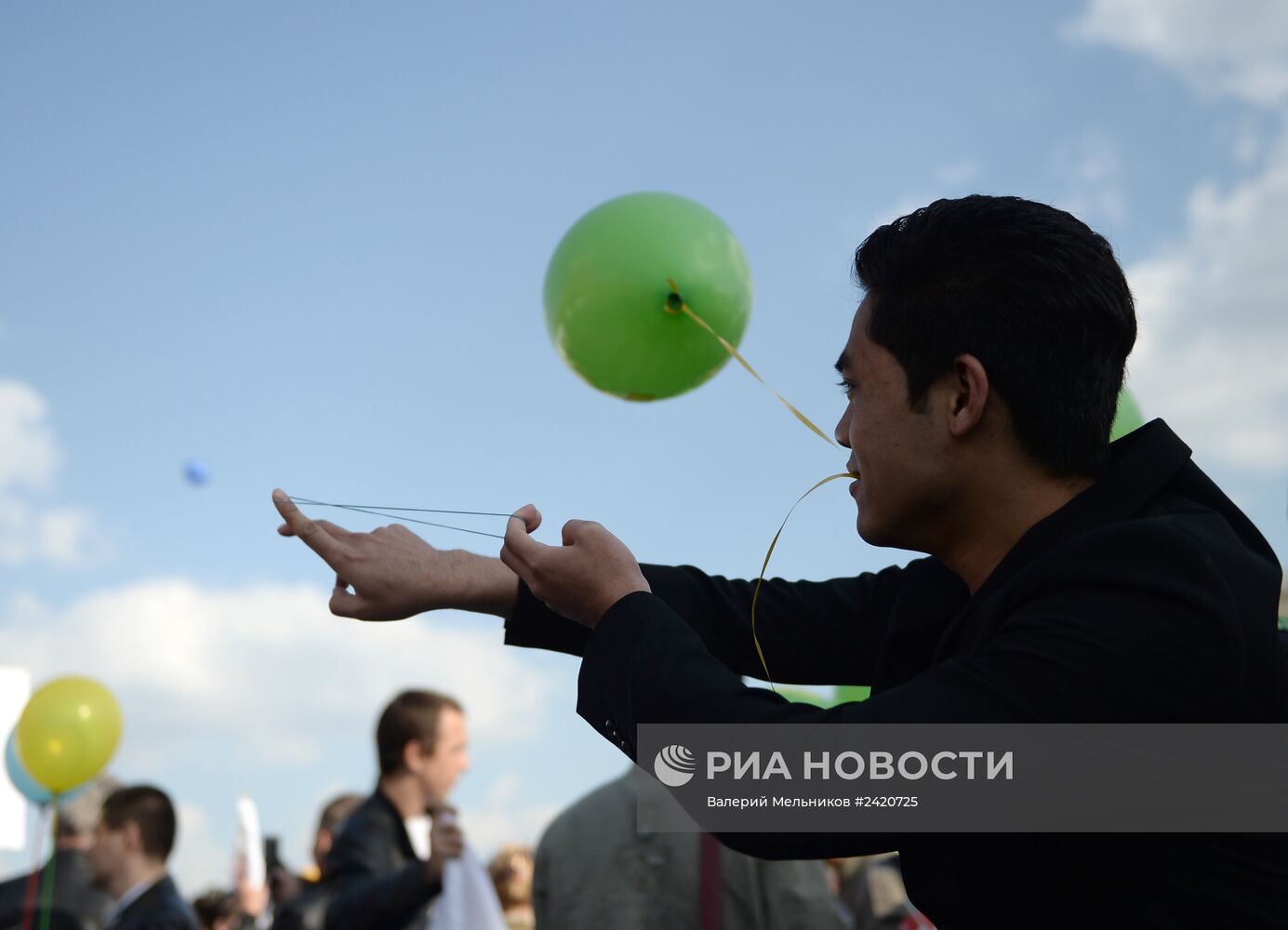 Первомайская демонстрация профсоюзов на Красной площади