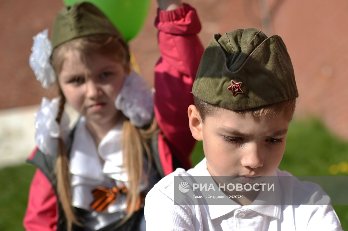 Первомайская демонстрация профсоюзов на Красной площади